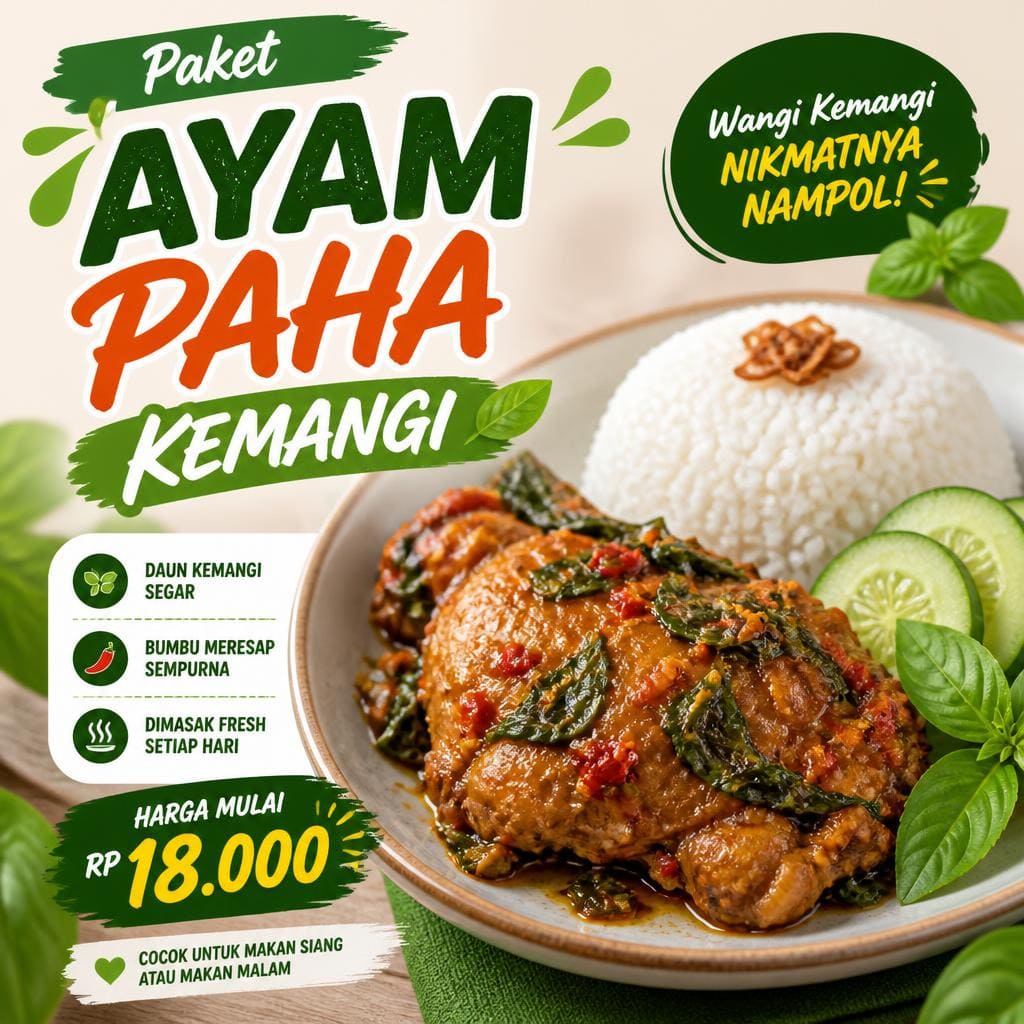 Paket Ayam Paha Kemangi